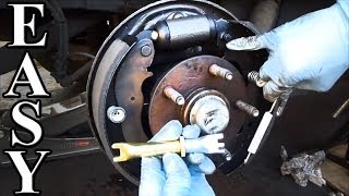 How to Change Drum Brakes In depth ultimate guide [upl. by Nomolos626]