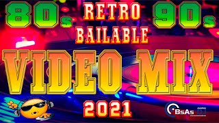 BATALLA 80s 90s RETRO RECUERDO BAILABLE ENGANCHADO VIDEO MIX NUEVO 2021BS AS DJ EVENTOS MIX [upl. by Alac]