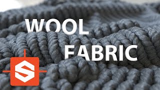 Create a Wool Fabric Texture in Substance Designer [upl. by Keryt]