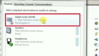 How to Fix Digital Audio HDMI Problem Solve  in Computer  Pc [upl. by Yragerg420]