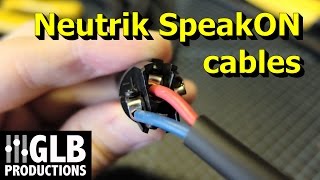 How to wire Neutrik SpeakON cables [upl. by Durwood474]