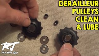 How To CleanLube Rear Derailleur Pulleys [upl. by Nama]