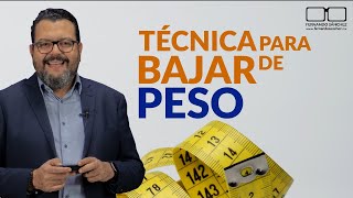 TÉCNICA PARA BAJAR DE PESO  Fernando Sánchez Biodesprogramación [upl. by Notsirt395]