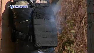 Police body armor put to the test [upl. by Rusell]